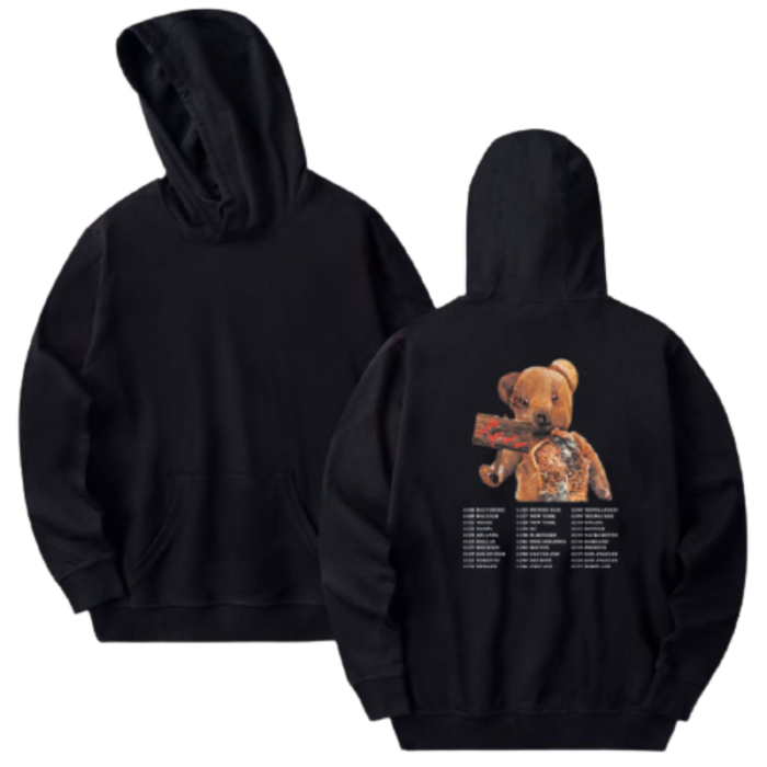 Astroworld Travis Scott Bear Hoodie