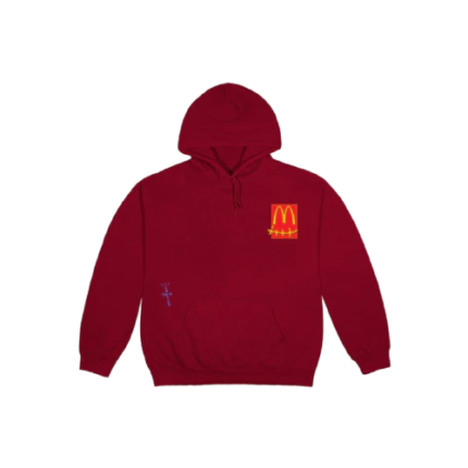 Travis Scott x McDonald s Live From Utopia Sticker Hoodie