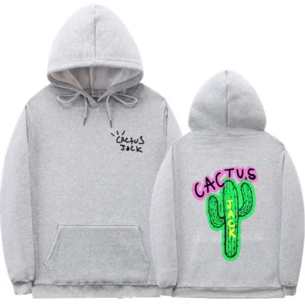 Cactus Jack Grey Hoodie