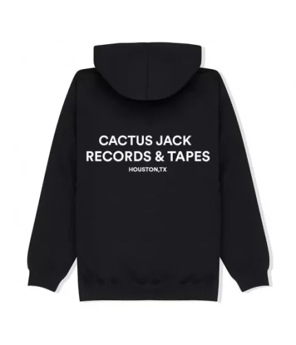 Cactus Jack Records & Tapes Black Hoodie