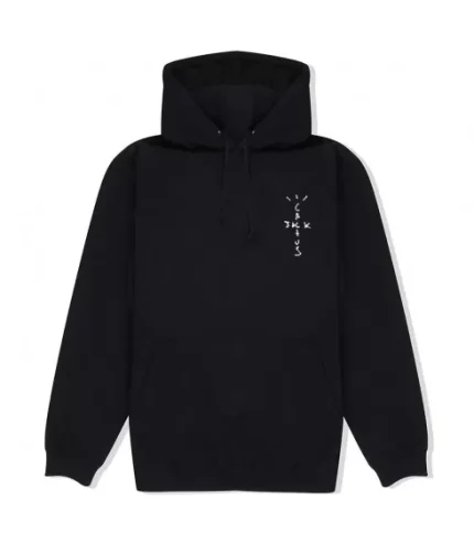 Cactus Jack Records & Tapes Black Hoodie frnt