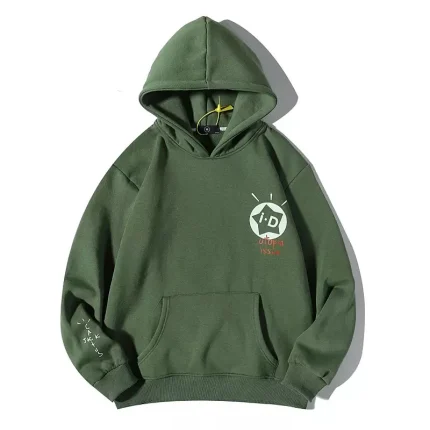 Travis Scott Cactus Jack Green Hoodie frnt