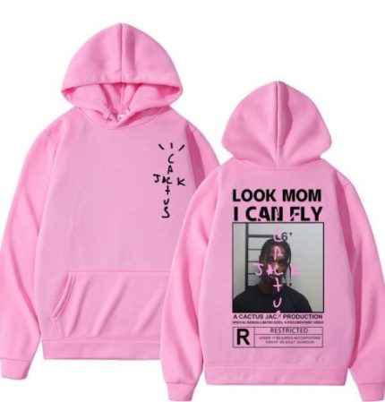 Travis Scott Cactus Jack Pink Hoodie