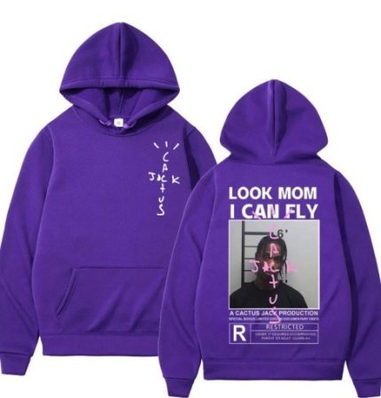 Travis Scott Cactus Jack Purple Hoodie