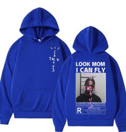 Travis Scott Cactus Jack Royal Blue Hoodie