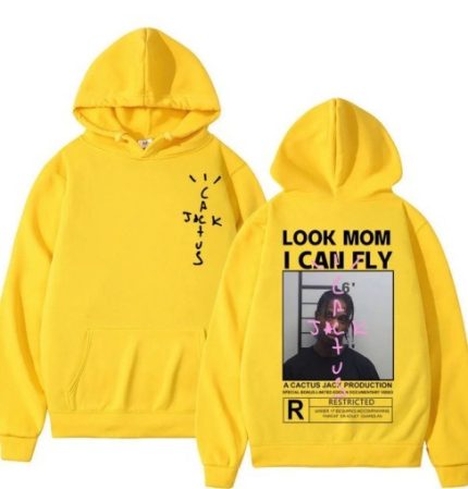 Travis Scott Cactus Jack Yellow Hoodie