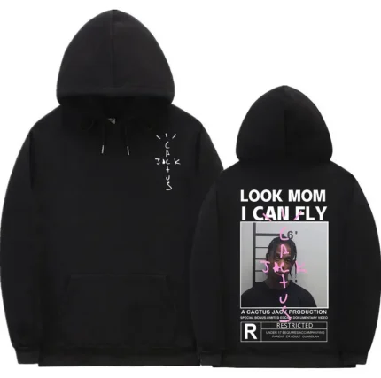 Travis Scott Look Mom I Can Fly Hoodie